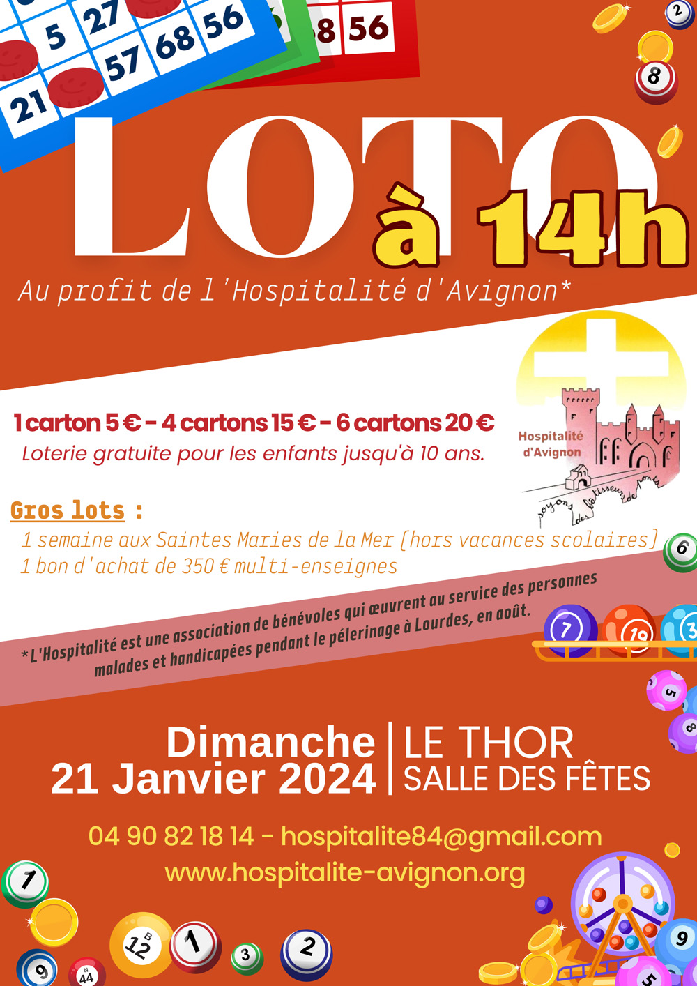 Loto Au Thor Le 21 Janvier 2024 Rappel Secteur Paroissial ND Du   Loto 2024 1   X1000 